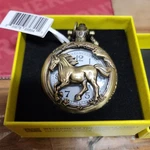 Invicta 47MM Equinox Pocket Watch Quartz Bronze Tone W/chain Vintage Look 49006. Fixed Price $10.00.