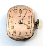 1940S Omega 9605247 Deco 17 Jewels 14MM Swiss Watch Movement Parts Or Repair. Fixed Price $44.00.