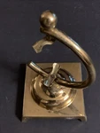 Vintage Aic Solid Brass Pocket Watch Display Stand Desk Caddy. Fixed Price $29.00.