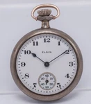 1922 - Elgin 3/0S Grade 463 Pendant Set Small Pocket Watch Sterling Case. Fixed Price $60.29.