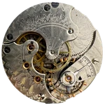 Antique 6S 1895 Elgin 15J Mechanical Hunter Pocket Watch Movement 121 Usa Roman. Fixed Price $39.55.