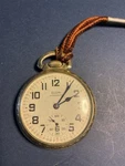 Vintage 1961 Elgin Shockmaster 17J 12S 10KTRG Pocket Watch Model Runs A1241. Fixed Price $182.00.