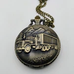 Watch-it Pocket Semi Truck Logo Quartz Movement. Fixed Price $13.55.