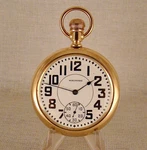 Waltham "vanguard" 23J 14K Gold Filled Swing-out Open Face 16S Rr Pocket Watch. Fixed Price $695.00.