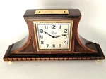 Rare Omega Antique Clock Art Deco Swiss 8 Day Desk Table Nouveau Retro. Fixed Price $1208.80.