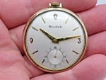 Vintage Bulova Buckingham 16AB Art Deco Mens Pocket Watch For Repair. Fixed Price $109.00.