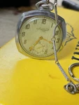 Antique 1915 Admiral Tacy Nonmagnetic Pocket WATCH6J Art Deco Case Rare. Fixed Price $250.00.
