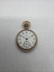 Waltham Open Face Size Antique Gold Filled 20YR Pocket Watch. Fixed Price $55.00.