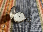 Longines Very Early Pocket Watch #9852 Key Wind Kw Swiss Historic For Repair. Fixed Price $1000.00.