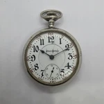 Illinois 18S 21 ADJ6P Bright Spotted Bunn Special Railroad Pocket Watch Runs. Fixed Price $229.00.