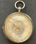 Antique Thevenaz Freres Geneve Pocket Watch Running Ticks Silver Dial Case Swiss. Fixed Price $149.95.