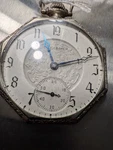 21J South Bend Studebaker Pocket Watch Size 12 010. Fixed Price $550.00.