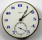 Vintage Swiss Made Regina 39.50MM 17J Hunting Pocket Watch Movement Lot.ed. Fixed Price $39.99.