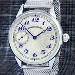 Art Deco Silver Watch Husband Gift Handsmade Father's Marriage. Fixed Price $490.00.