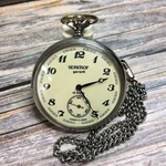 Serkisof Demiryolu Molnia Pocket Watch Ussr Railroad Molnija On Chain. Fixed Price $149.00.