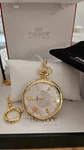 Tissot Gold Tone Pocket Watch New. Fixed Price $199.00.