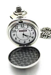 Relic ZM10023 Craftsman Since 1927 Made Japan Working Pocket Watch W/ Chain. Fixed Price $20.00.