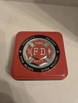 Avon: Emergency Services Emblem - Fire Department Pocket Watch.. Never Used. Fixed Price $24.00.
