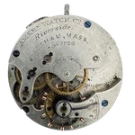 Antique 8S 1881 Waltham Mechanical Hunter Pocket Watch Movement Riverside Usa. Fixed Price $45.20.