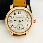 1901 Hampden 16S 21J Grade Wm. Mckinley Marriage Wrist Pocket Watch Runs. Fixed Price $399.00.