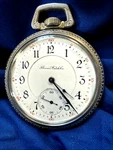Vintage 1905 Illinois Watch Co. Model 17 Jewel Pocket *runs*. Fixed Price $195.00.