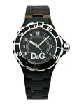 D&g Dolce Gabbana Women's DW0662 New Anchor Analog Black Ion Plated Band Watch. Fixed Price $496.63.