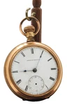 Waltham Grade W.w. Co. 1875 Non-running Pocket Watch 18S 15J Gold Filled Case. Fixed Price $400.97.