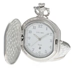 Colibri Quartz Silver Pocket Watch Model #PWQ092008C. Fixed Price $29.99.