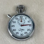 Vintage Chateau Stop Watch 1/5 Piece Pocket Timer Swiss Warks. Fixed Price $48.00.