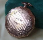 1924 Elgin Octagon Pocket Watch Gold Filled Wadsworth Engraved Case Not Working. Fixed Price $175.00.