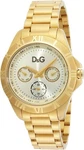Dolce & Gabbana DW0647 Chamonix Day/date Gold Tone Stainless Steel Ladies Watch. Fixed Price $199.50.