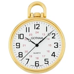 Gotham Men's Gold-tone Thin Railroad Open Face Quartz Pocket Watch # GWC15026G. Fixed Price $79.95.
