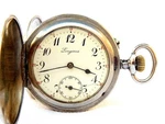 Pocket Watch Longines Hunter Cal 18.50 Case Steel 49MM Circa 1910 Working. Fixed Price $249.00.