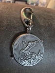 Vtg Embassy Pocket Watch With Eagle Design New Batteries - Works Great!. Fixed Price $29.99.