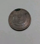 1864 Two Cent Piece Vintage Coin Antique. Fixed Price $26.99.