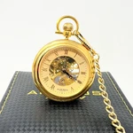 Akribos Xxiv Men Mechanical Stainless Pocket Watch AK453. Fixed Price $144.99.