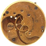 1889 Elgin Pocket Watch Movement 3157002 Grade: 94 6S 11J (km). Fixed Price $14.95.