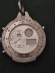 *not Working* Dual Time Alarm Chronograph Watch Key Ring. Fixed Price $28.00.