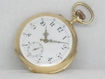 Rare 50MM Solid 18K Le Coultre Quarter Repeater Pocket Watch, Serviced!. Fixed Price $6995.00.