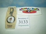 1996 Armitron Wb Cartoons Looney Tunes " Taz Tasmanian Devil Pocket Watch. Fixed Price $28.74.