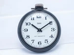 Rare 1960S Westclox Dax Anti Magnetic "dollar" Pocket Watch Plastic Case - Runs. Fixed Price $62.29.