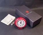 New Swiss Army Whisper Travel Alarm Clock Ruby Red Pocket Watch Victorinox. Fixed Price $74.99.