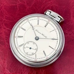 Vintage 1895 Hampden 18S/17J Model 3 Special Pocket Watch Serviced. Fixed Price $185.00.