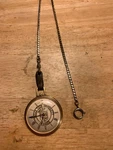 Vintage Bulova Accutron Quartz Tx Tech Pocket Watch W/ 12 Chain Swiss Movement. Fixed Price $89.98.
