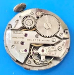Helbros 64 17J Watch Movement (removed From Gold Case/balance Runs) LOT36. Fixed Price $19.95.