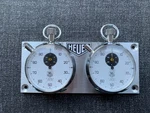 Tag/heuer Mechanical Stopwatch Dashboard Rally Timer 2. Fixed Price $526.38.