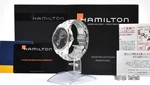 EXC+5 Hamilton Jazz Master Beauty Open Heart H325650 Display Caseback Japan. Fixed Price $449.99.