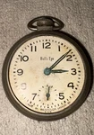 Usa Westclox Bull's Eye Pocket Watch Model 20001 Overwound Vintage. Fixed Price $15.00.