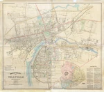 1886 Map Of Waltham Massachusetts. Fixed Price $75.00.