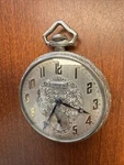 Vintage Gruen Semithin 16 Jewels Pocket Watch CAL.758 Runs 44MM. Fixed Price $195.00.